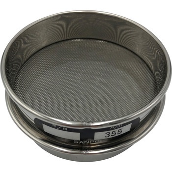 ステンレスふるい Φ75×20mm 校正証明書 ISO9001 付 サンポー