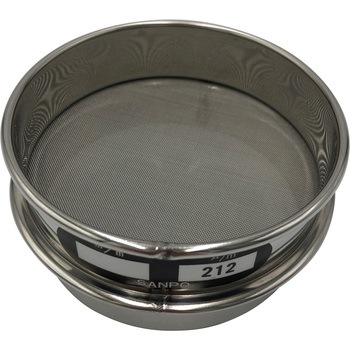 ステンレスふるい Φ75×20mm 校正証明書 ISO9001 付 サンポー