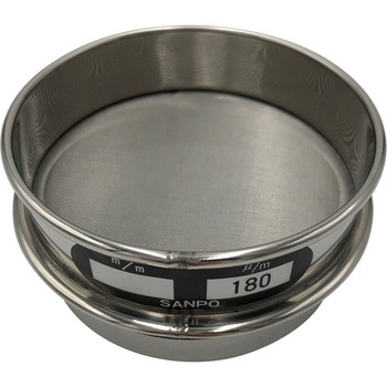 ステンレスふるい Φ75×20mm 校正証明書 ISO9001 付 サンポー