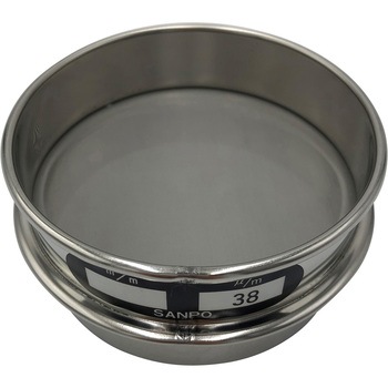 ステンレスふるい Φ75×20mm 校正証明書 ISO9001 付 サンポー