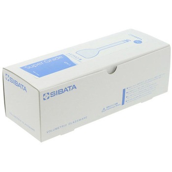 メスフラスコ 全量フラスコ・スーパーグレード 茶 英語版校正証明書付 SIBATA(柴田科学)