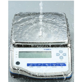 防塵・防水高精度電池天びん CJRシリーズ 校正分銅内蔵型 英語版校正証明書付 CJRシリーズ VIBRA(新光電子)