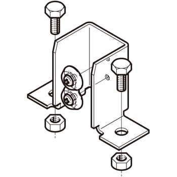 ダクト(盤接続金具) ネグロス電工 接合ユニット 【通販モノタロウ】