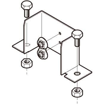 ダクト(盤接続金具) ネグロス電工