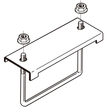 ダクト(形鋼用ダクト交差支持金具) ネグロス電工 接合ユニット 【通販