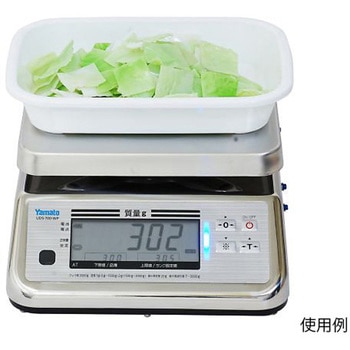 防水型デジタル上皿はかり 中国語版校正証明書付 UDS-700-WPNシリーズ Yamato(大和製衡)