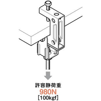 吊り金具(一般形鋼用) ネグロス電工