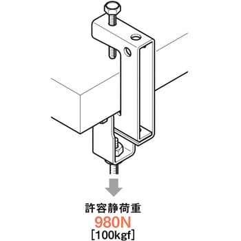 吊り金具(一般形鋼用) ネグロス電工
