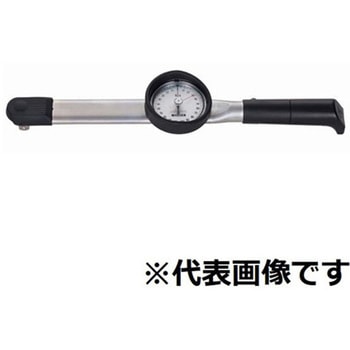ダイヤル型トルクレンチ 置針 40～420N・m 890mm メーカー校正証明書+トレサビリティ体系図付 - 東日製作所