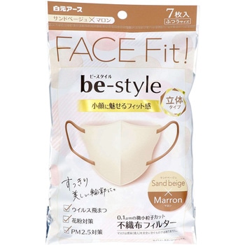 ビースタイル 立体タイプ 白元アース