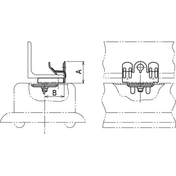ネグロック(一般形鋼用 M□S型) ネグロス電工