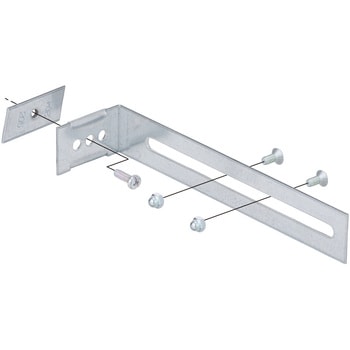 MB205 間仕切用ネグロック(アウトレットボックス用支持金具) 1箱(20個