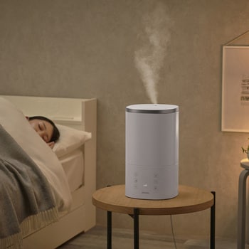 AHM-HU55A-W 上給水ハイブリッド加湿器550ml 1台 アイリス