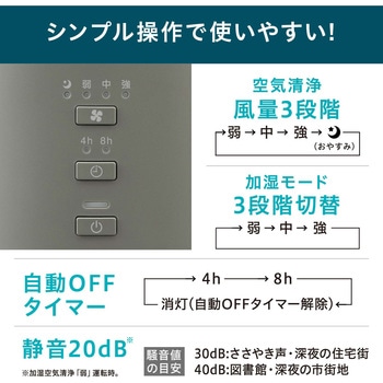 加湿空気清浄機 10畳 アイリスオーヤマ