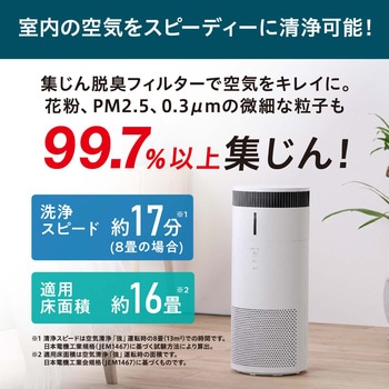 加湿空気清浄機 16畳 アイリスオーヤマ