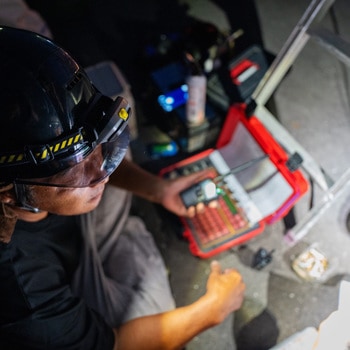 充電式LEDヘッドライト HF6R Work LED LENSER