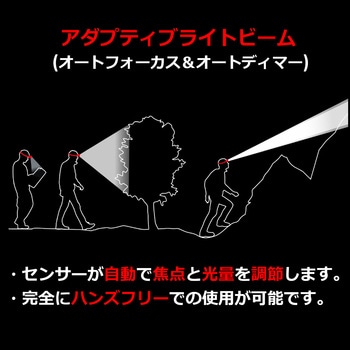 502801 充電式LEDヘッドライト HF8R Core LED LENSER 保護等級