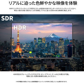 43型/3840×2160/HDMI×3、USB×1/ブラック/スピーカー：有 JAPANNEXT