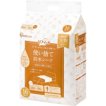 使い捨て防水シーツ大判タイプ 32枚入り アイリスオーヤマ