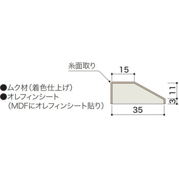 インターフィット 床見切りO 朝日ウッドテック
