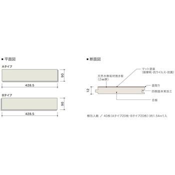 ヘリンボーン フローリング 朝日ウッドテック