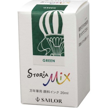万年筆用ボトルインク STORiA MiX 顔料 20ml セーラー万年筆