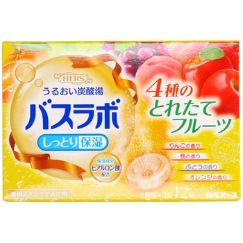 HERSバスラボ 4種のとれたてフルーツ 白元アース