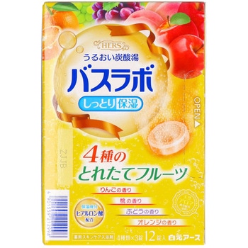 HERSバスラボ 4種のとれたてフルーツ 白元アース
