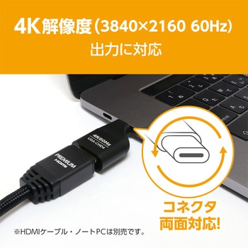 Type-C toHDMI4Kアダプタ MCO