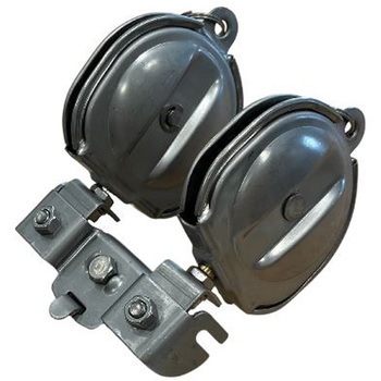 ステ付2連滑車(谷用) 吉武製作所(旧：みづほ物産)