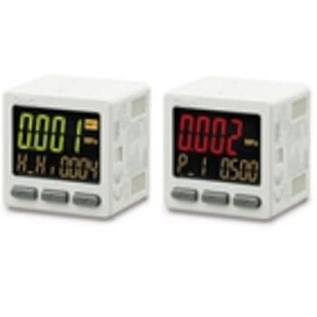 ZSE20A(F) Series 3画面 高精度デジタル圧力スイッチ 2出力+アナログ出力(電圧/電流) SMC