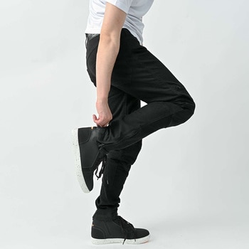 RDB1002- BLACK-36×32 プロテクタ付き ケブラー バイク