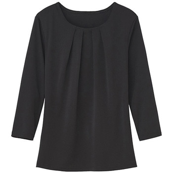 カットソー 七分袖 レディース Uネック 事務服 サーヴォ(旧:サンペックスイスト)