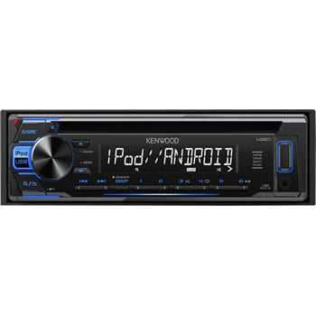 U320L CD/USB/iPodレシーバー MP3/WMA/WAV/FLAC対応 1台 KENWOOD