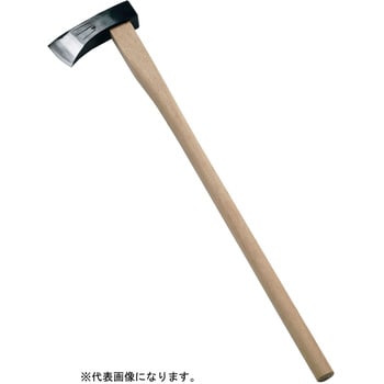 手打鋼付 ハマグリ型 木割 浅野木工所 斧 【通販モノタロウ】