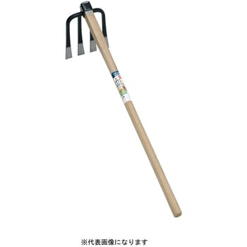 手打全鋼 四本鍬 浅野木工所