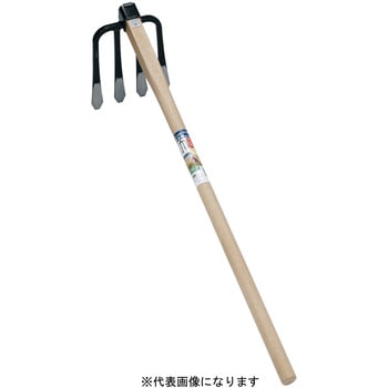 手打全鋼 ラクホリ四本鍬 浅野木工所