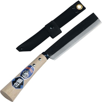 手打鋼付 竹割鉈 両刃 165mm 浅野木工所
