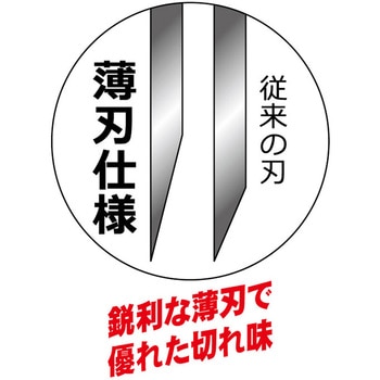 アルミ柄 エッジ付剪定鋏 200mm キンボシ