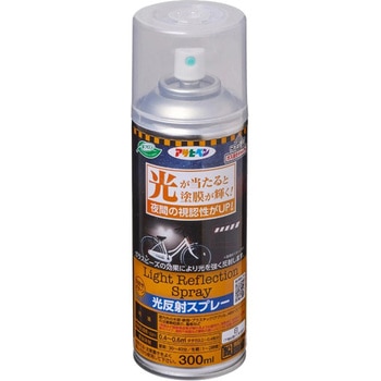 光反射スプレー 300ml 白 アサヒペン
