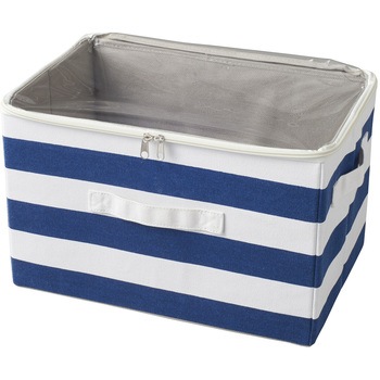 STORAGE BOX MC ボーダー パール金属