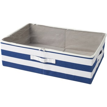 STORAGE BOX LC ボーダー パール金属