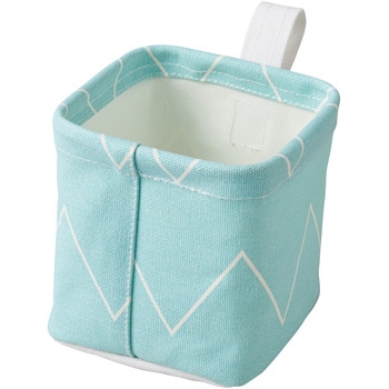 SQUARE BIN シェブロン パール金属