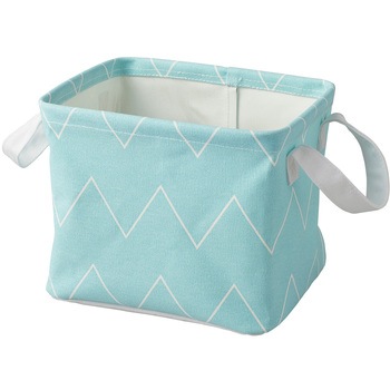 STORAGE BASKET S シェブロン パール金属