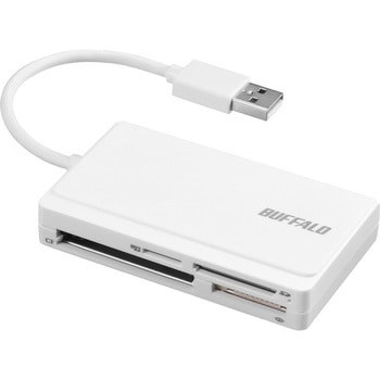 USB2.0 マルチカードリーダー ケーブル収納モデル BUFFALO(バッファロー)