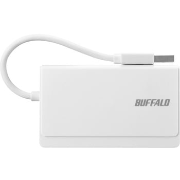 USB2.0 マルチカードリーダー ケーブル収納モデル BUFFALO(バッファロー)