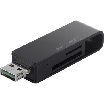 どっちもUSBカードリーダー/ライター どっちもUSBコネクター採用 BUFFALO(バッファロー)