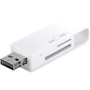 どっちもUSBカードリーダー/ライター どっちもUSBコネクター採用 BUFFALO(バッファロー)