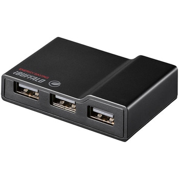 USB2.0 電源連動節電機能付きセルフパワー4ポートハブ BUFFALO(バッファロー)