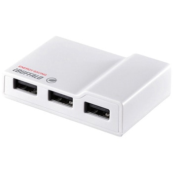 USB2.0 電源連動節電機能付きセルフパワー4ポートハブ BUFFALO(バッファロー)